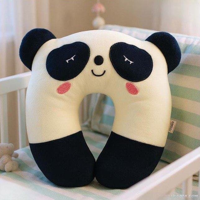 مخدة رقبة للأطفال بتصميم باندا