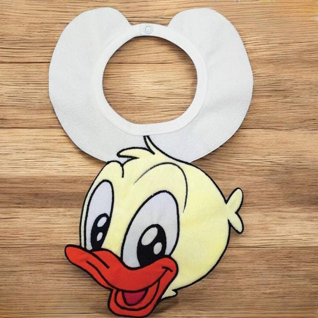 مريلة أطفال بتصميم وجه البطة