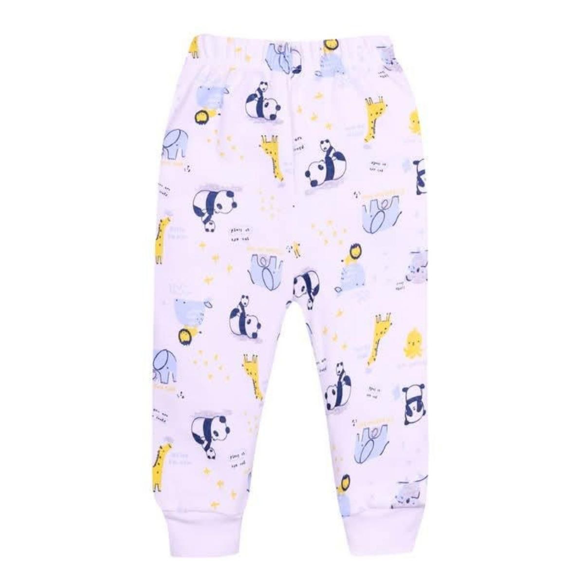 بنطلون أطفال مطبوع – تصميم حيوانات لطيفة