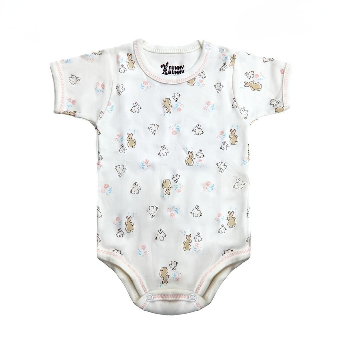 بادي أطفال برسومات أرنب ملونة