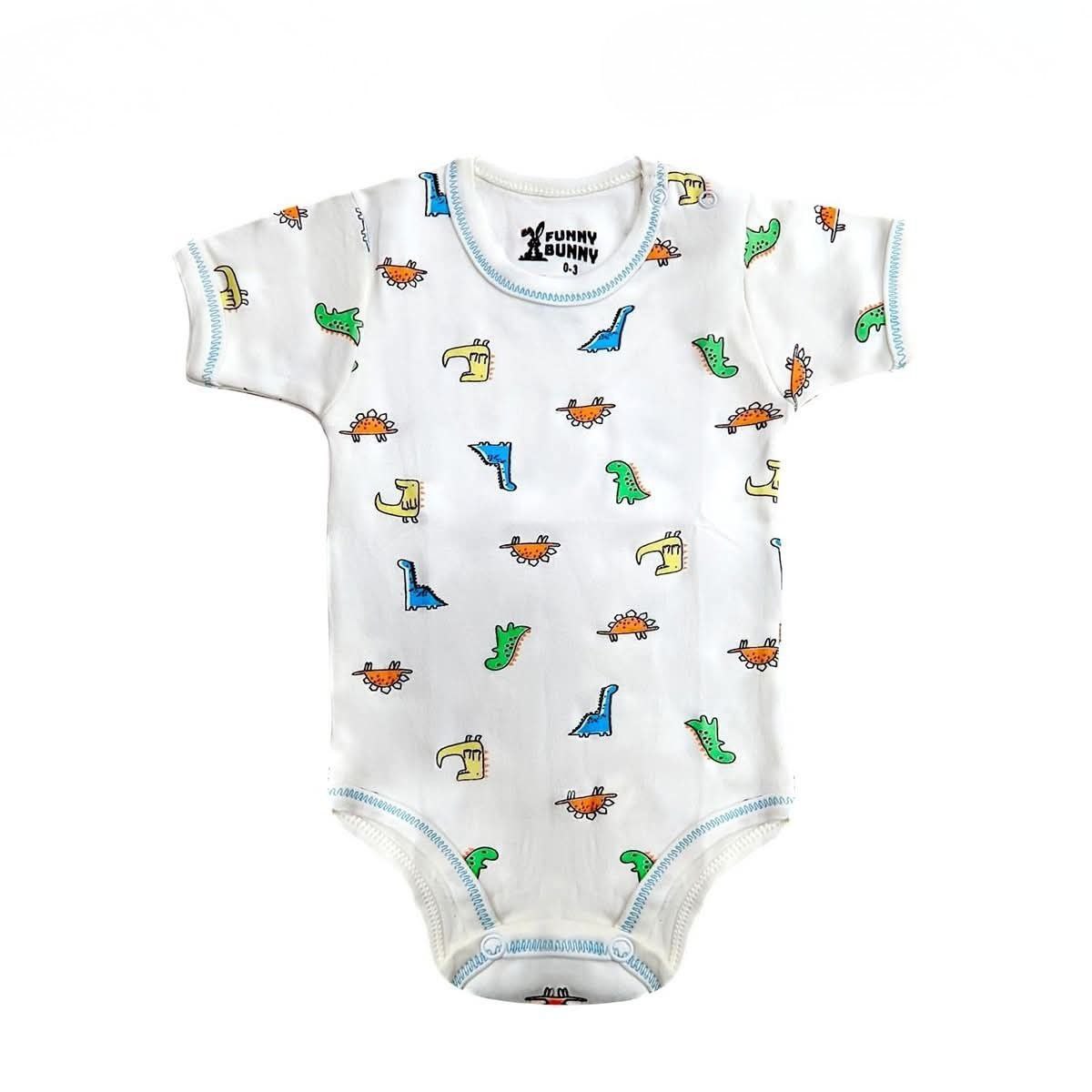 بادي أطفال برسومات ديناصورات ملونة