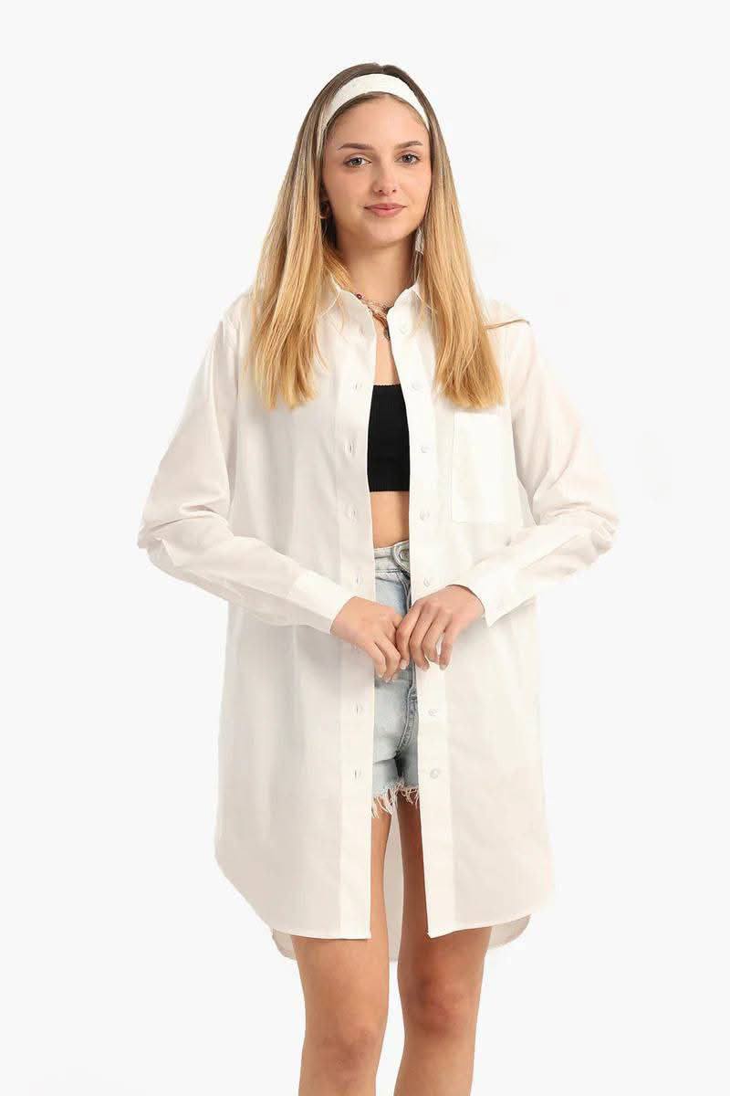 القميص الأبيض الطويل - القطعة اللي مفيش دولاب بيستغني عنها